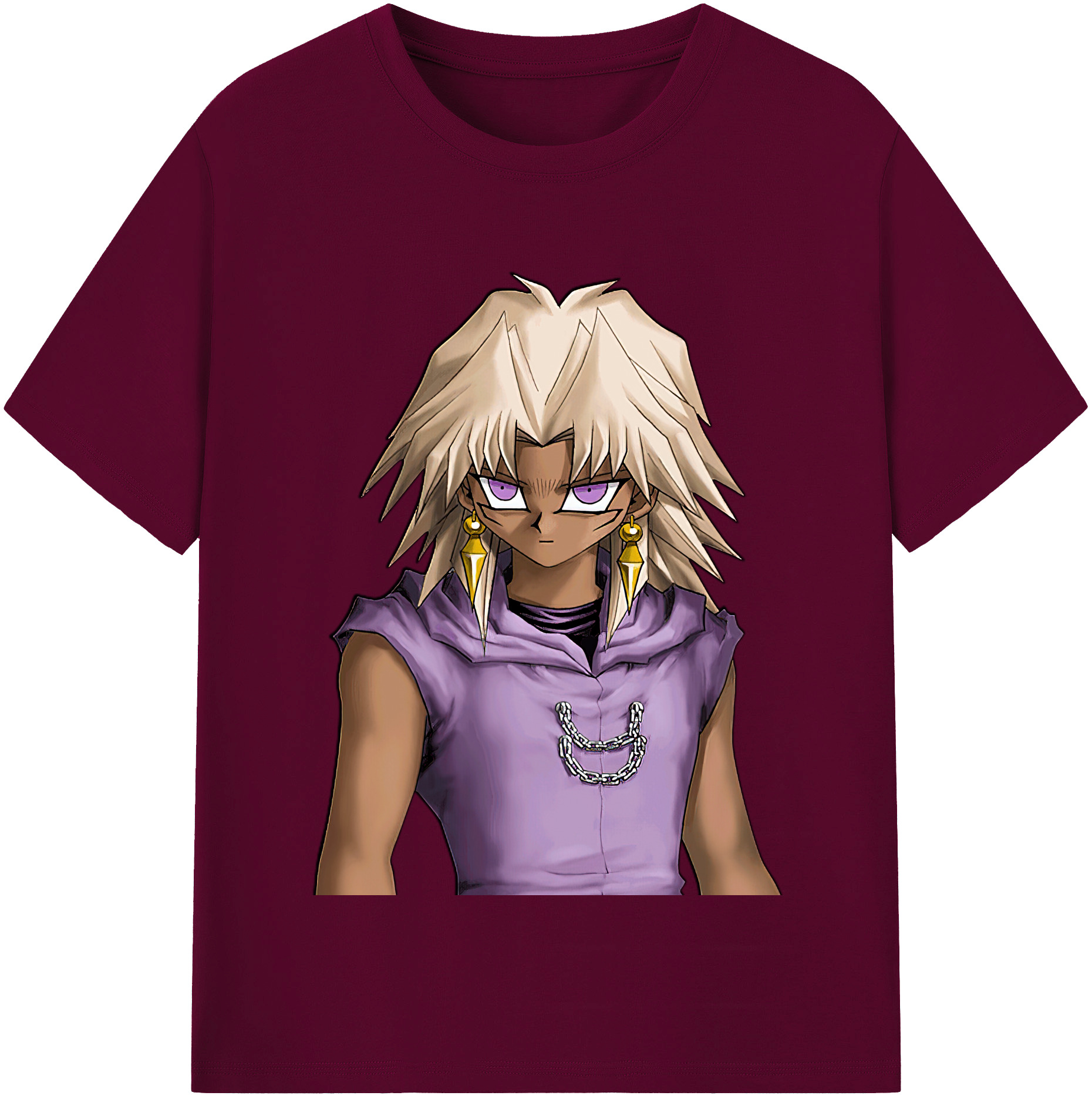 （画像用） 遊☆戯☆王 Yu-Gi-Oh! レディースカジュアルプリントTシャツ（綿100％）